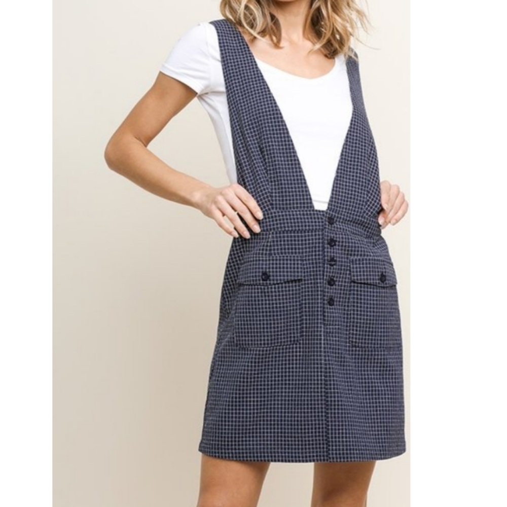 FINAL SALE 🆕🌿BOHO OVERALLS DRESS🌿